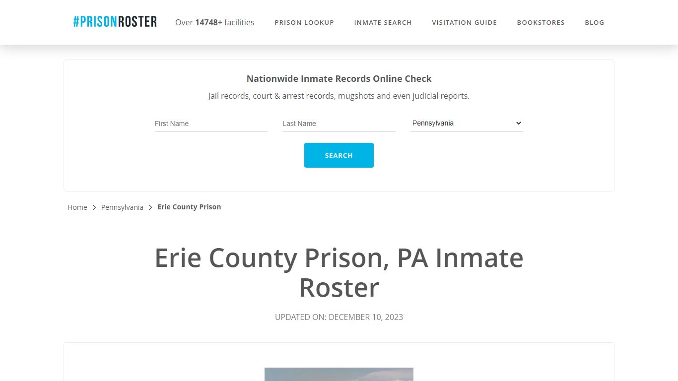 Erie County Prison, PA Inmate Roster - Prisonroster
